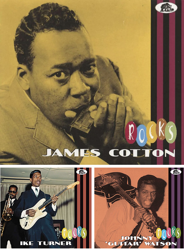 James Cotton - Ike Turner - Johnny Guitar Watson - ROCKS