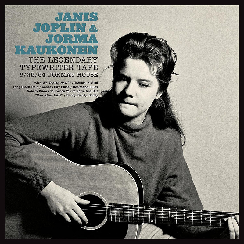 JANIS JOPLIN & JORMA KAUKONEN  - The legendary typewriter tape