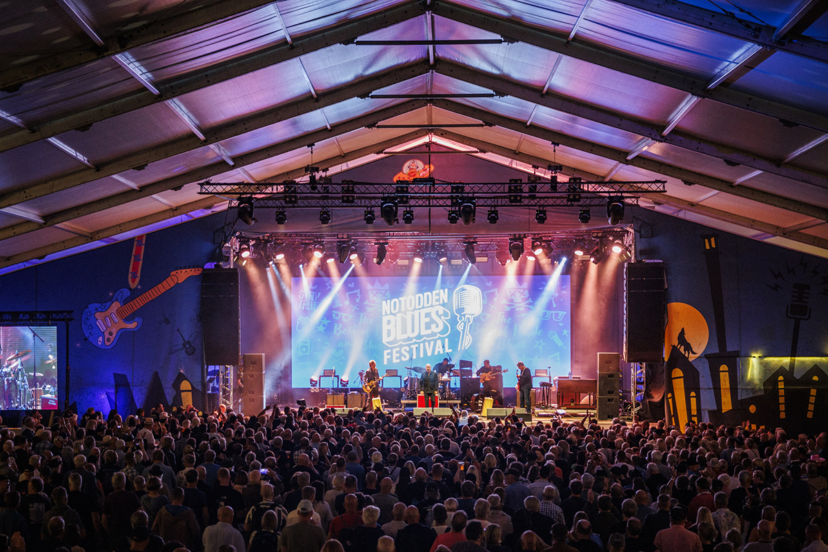 The Fabulous Thunderbirds spilte for fulle hus i Hovigs Hangar torsdag kveld.